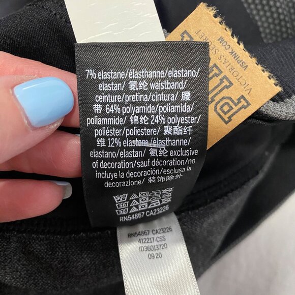 PINK Active Seamless High Waist Full Length Tight Black Gray Size XL‎ NWT - Picture 10 of 13